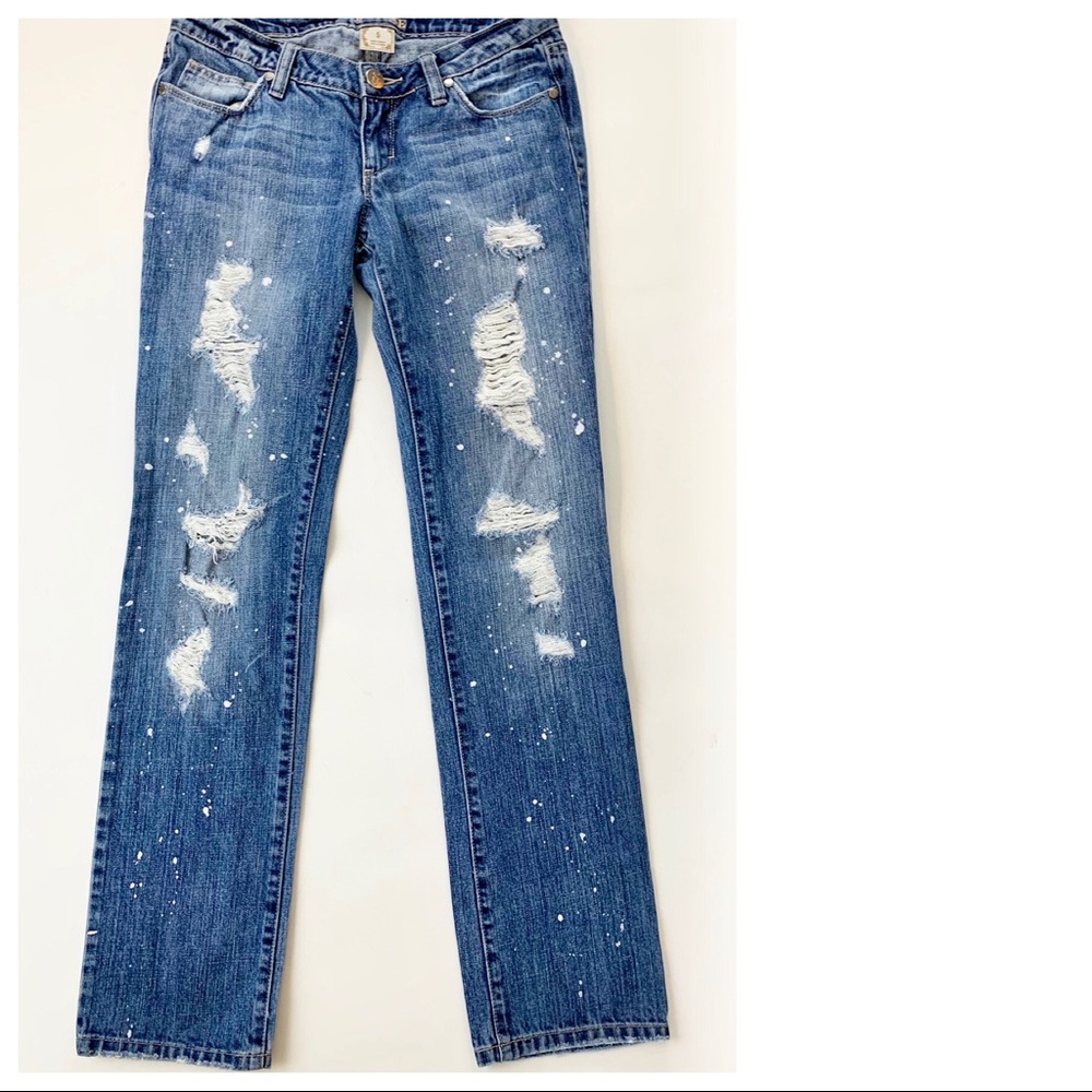 Decree Super Distressed Destroyed Jeans Jr Size 5